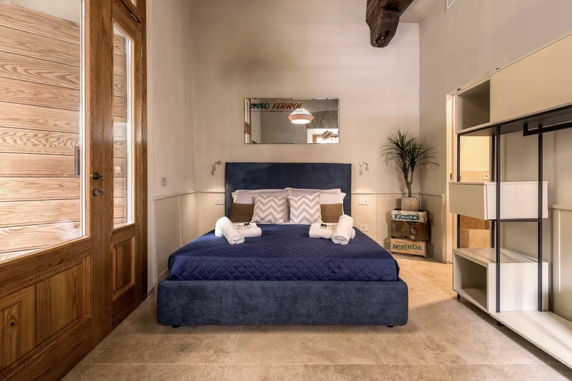 Camera da letto della Trastevere Hospitality Collection